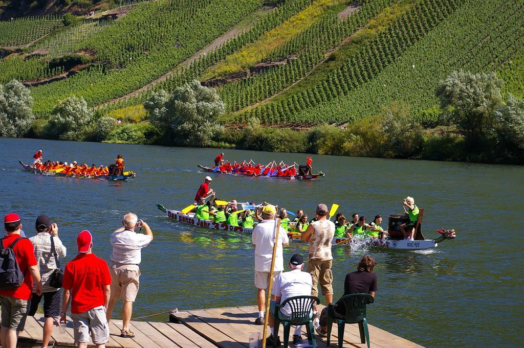 Weingut Pension Gibbert-Pohl Briedel Bagian luar foto