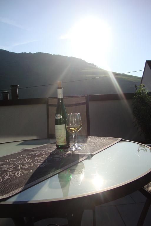 Weingut Pension Gibbert-Pohl Briedel Bagian luar foto